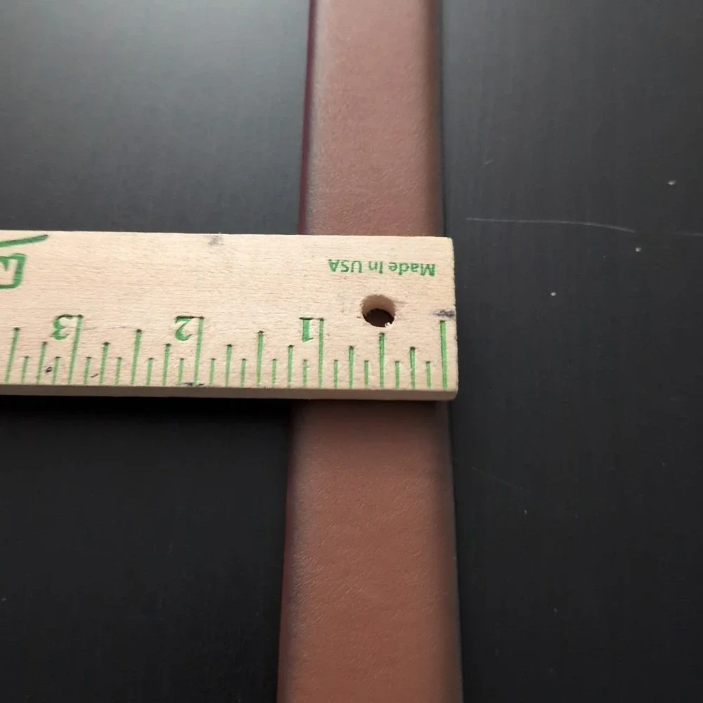 Mens‎ DOCKERS BELT BROWN VEGAN LEATHER SIZE SMALL 30-32
